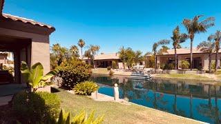 Chandler Arizona Lakefront Home Tour in Gated Ocotillo Community