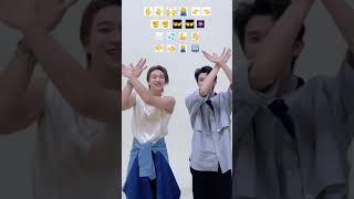 INTO1 赞多x林墨 天生就要飞 BORN TO DANCE EMOJI DANCE CHALLENGE｜SANTA X LINMO #shorts