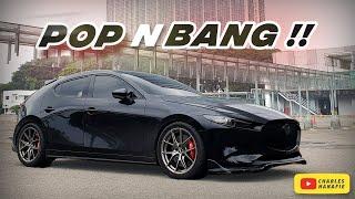 MODIFIKASI MAZDA 3 POP & BANG | Oto Vlog #mazda3 #carvlog #vloggerkepo