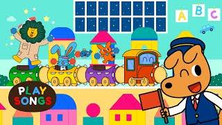 The Tambourine Train | Nursery Rhymes for Babies | Playsongs