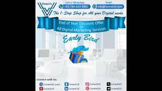 #endofyearsale on #digitalmarketingservices from @VowelsIT