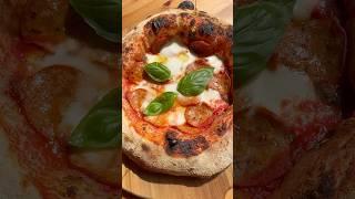 Diavola Pizza #homemade#pizza#recipe #homebaker#tutorial#neapolitanpizza#italian#shorts#biga#bread