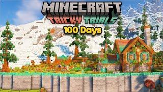 I survived 100 days of Minecraft 1.21 