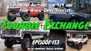 Fourbie Exchange, Online 4x4 Auctions - Off The Road Again Podcast: Episode 153