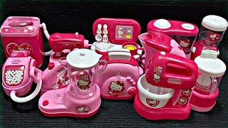 Hello Kitty Pink Mini Appliances Satisfying with Unboxing Compilation Toys ASMR #222