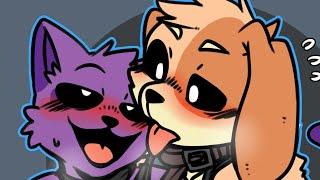 Poppy Playtime Chapter 3 " DogDay x CatNap forbidden love " Comic Dub 16+