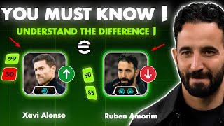 Xavi Alonso vs Ruben Amorim Who is the Better Manager in eFootball?