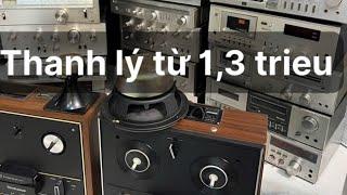 12/10 thanh lý từ 1,3 trieu | 50 âm ly pioner | | 20 cặp loa sansui | | karaoke | | onkyo ph03 |