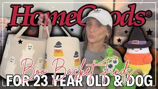 FALL BOO BASKET HAUL *HOMEGOODS + HOBBY LOBBY* Finding the VIRAL XMAS CUPS!