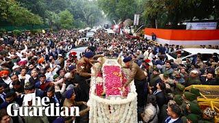 India's former long-serving PM Manmohan Singh given state funeral