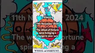 VIRGO Daily Tarot 11th November 2024 #Tarot #virgo #virgotarot #horoscope #today 