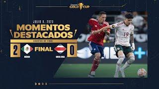 México 2-0 Costa Rica | HIGHLIGHTS | 2023 Gold Cup