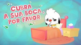 Cubra a Sua Boca Quando Tossir | Eu Amo Aprender | Músicas para Crianças | PlayKids