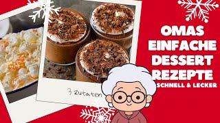 Grandma's Recipes: Heavenly Quick Dessert & Creamy Mousse au Chocolat