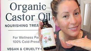 At 46 my Castor Oil Face Routine & FAQs | Women Over 40