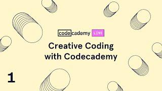 Creative Coding with Codecademy #1: Intro to p5.js