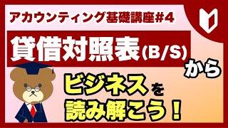 【クイズ付き】貸借対照表(BS)の読み方を徹底解説【MBA独学 - アカウンティング講座#4】