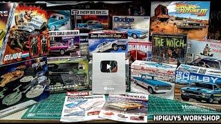 New Kits! Reviews! 100,000 Subscribers! Hpiguys Workshop AMT REVELL MPC SALVINO ATLANTIS ICM TAMIYA