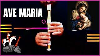 AVE MARIA, GOUNOD / BACH - TUTORIAL FLUTHERO KARAOKE