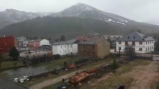 Temporal "Gisele" en la Montaña Leonesa - Villamanín