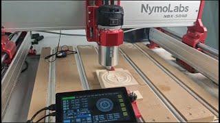 NymoLabs 7" Offline Controller: Custom Macros & Manual Data Input, Console & Tool Path Display