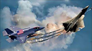 The World is Shocked! First Air Battle US F-35 vs RUSSIAN SU-57! Here's What Happened!