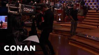 Evan Peters Shows Off His TV-Humping Skills | CONAN on TBS