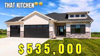 Omaha NE Property Tour That You Need to See | Newly Built Home | Bennington District | $535,000