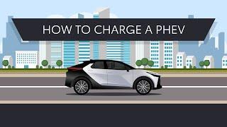 How to charge a Toyota Plug-In Hybrid or PHEV