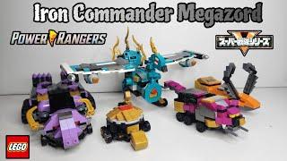 Iron Commander Megazord Review| Lego Megazord| Lego Mech| Part. 6