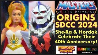 MOTU ORIGINS – SDCC 2024 REVEALS – She-Ra & Hordak Celebrate Their 40th Anniversary!