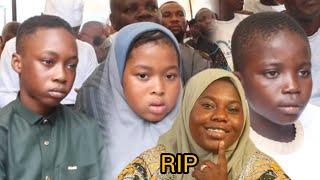 See Rukayat Gawat Three Children Pay Last Respect To Their Mother As Family Holds 3 Days Fridau