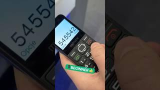 Phone Skill Levels: Beginner vs Pro vs Expert  #techthrowback #funnytech #shorts #phone