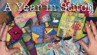 A Year of Slow Stitching - Projects & Tutorials Completed in 2024