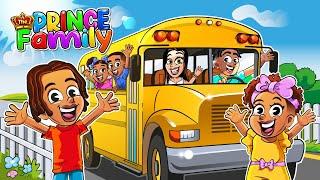 Wheels On The Bus | The Prince Family | Kids Songs + Nursery Rhymes