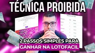 2 PASSOS SIMPLES PARA GANHAR NA LOTOFACIL