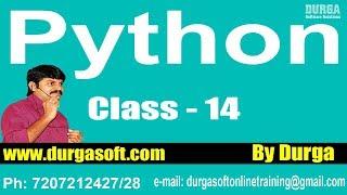 Learn Python Programming Tutorial Online Training by Durga Sir On 15-02-2018