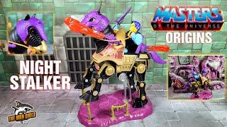 Masters of the Universe Origins NIGHT STALKER  Evil Battle Steed Review!