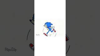 #shorts сонік GIF #арт #анімації #gif #animation #art #ua #sonic #fipaclip #running