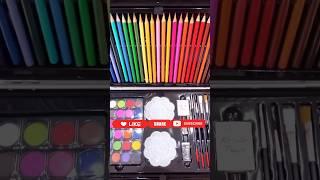 सिर्फ 1500 रुपए में  Biggest colour box | big color kit set | stationery Gift box #viral