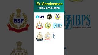 Ex Servicemen Army Graduation #shorts #exservicemen #jobs #sainik