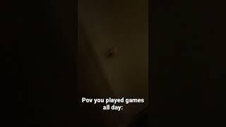 POV you played games all day