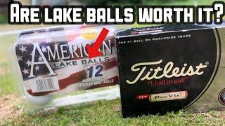 ProV1 LAKE BALLS vs  New ProV1s