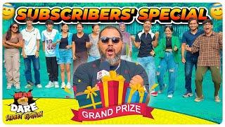 SUBSCRIBER SPECIAL WITH GRAND PRIZE || BEAR THE DARE STREET EDITION EPISODE 5