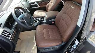 Interior of the Toyota Land Cruiser VXS 5.7 MBS Autobiography 4 Seater