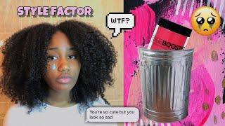 FIRST IMPRESSION | STYLE FACTOR EDGE BOOSTER STYLING GEL! OH NO BABY ‍️