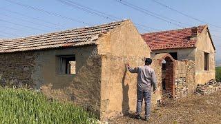 We Bought Abandoned House by the Sea and Renovated it ~ Cleaned up the yard, Built a new kitchen