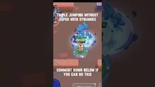 Triple Jump Dyna without super, can you do this?, #brawlstars, #dynamikebrawlstars, #primalcsmgaming