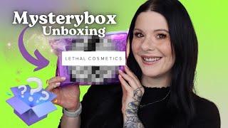 Lethal Cosmetics  Mysterybox Dezember 2024 Inhalt Unboxing