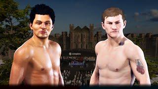 Roberto Duran vs Ricky Hatton FULL FIGHT | Undisputed Boxing Game AI Simulation (CPU vs CPU)